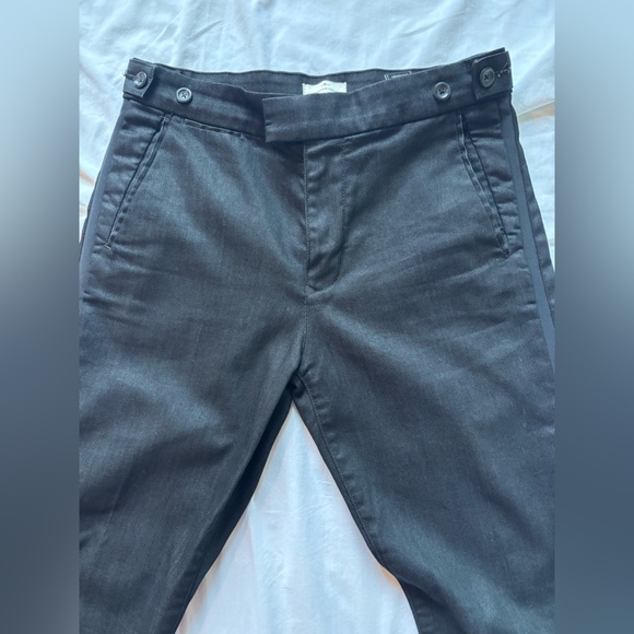 7 For All Mankind Black Chinos - Picture 7 of 9